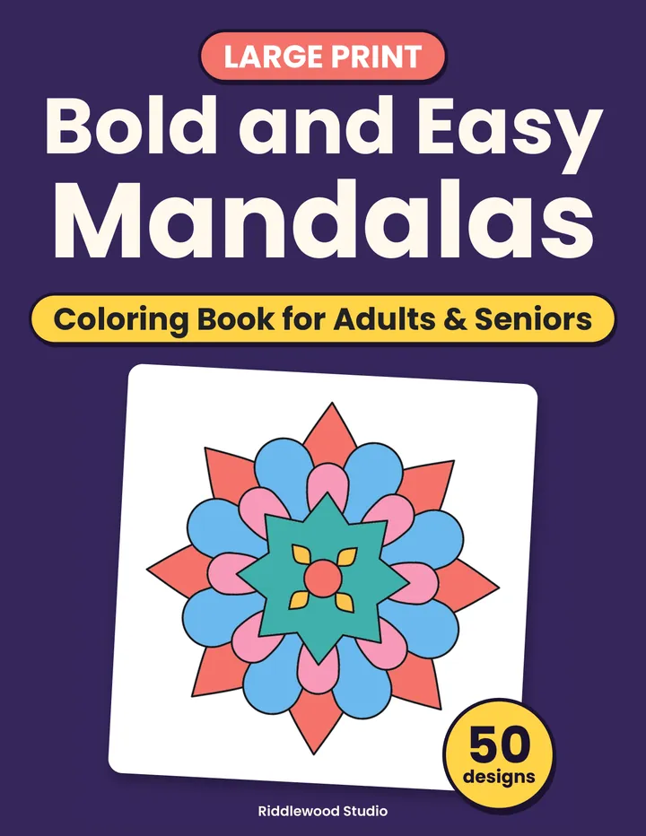 Cover of Bold and Easy Mandalas