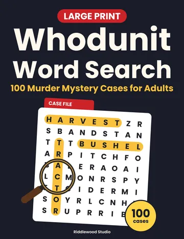 Cover of Whodunit Word Search